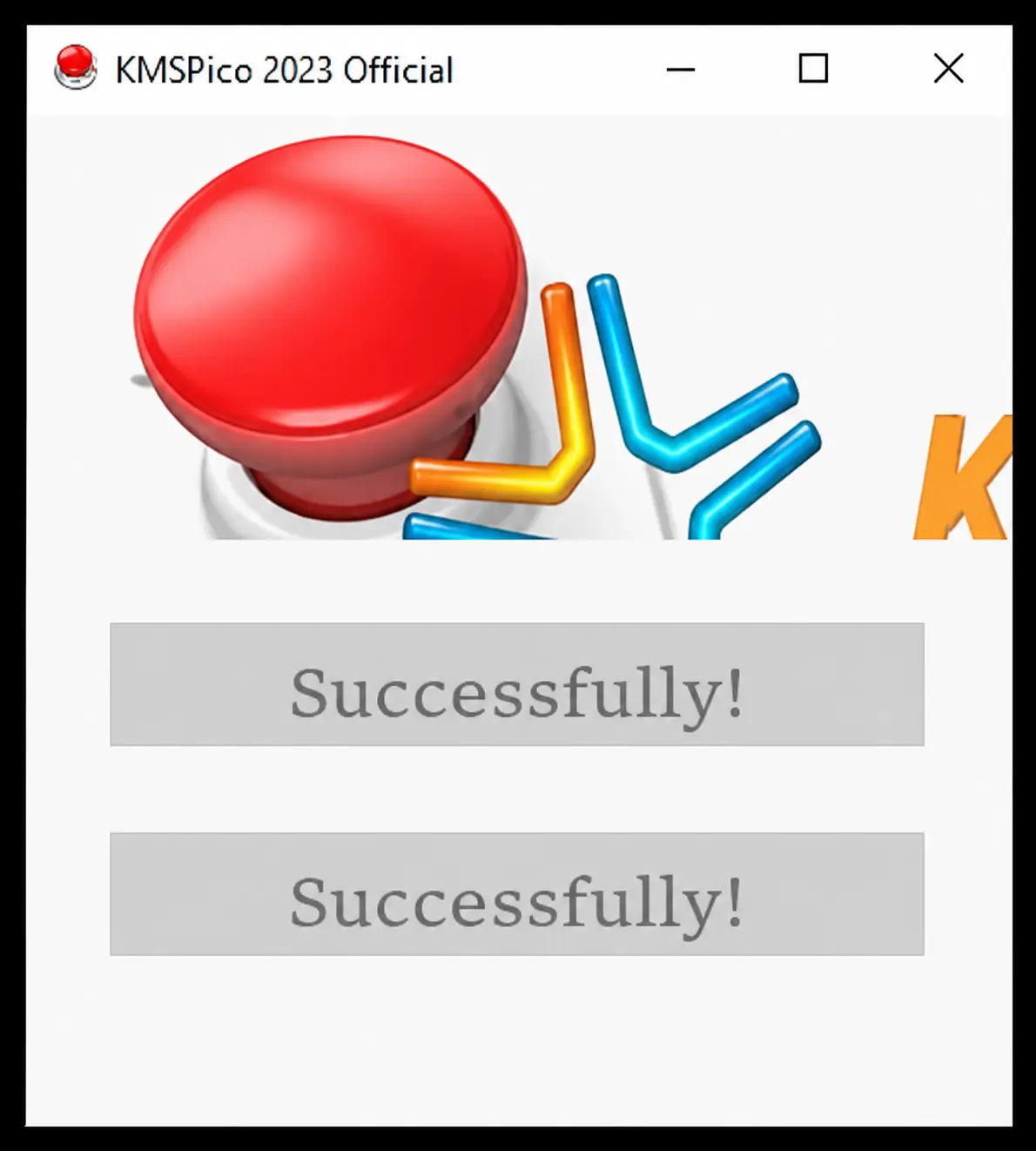 kmspico windows activated successfully.